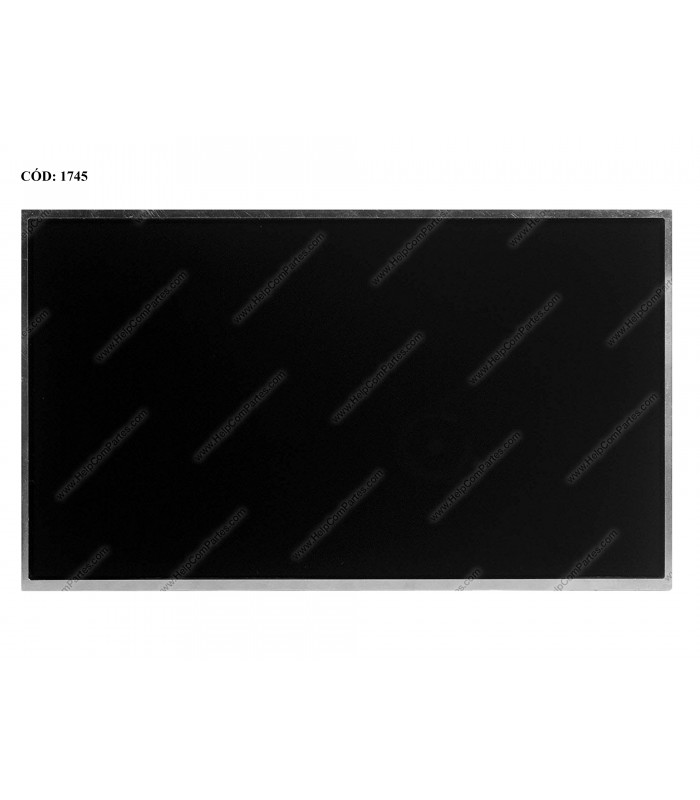DISPLAY 17.3" 40PIN WLED HD (1600x900) GLOSSY 60Hz N-TS LVDS VC.D PCBA BENT 2.5cm NO BRACKETS / LP173WD1-TLC1 ORIG.