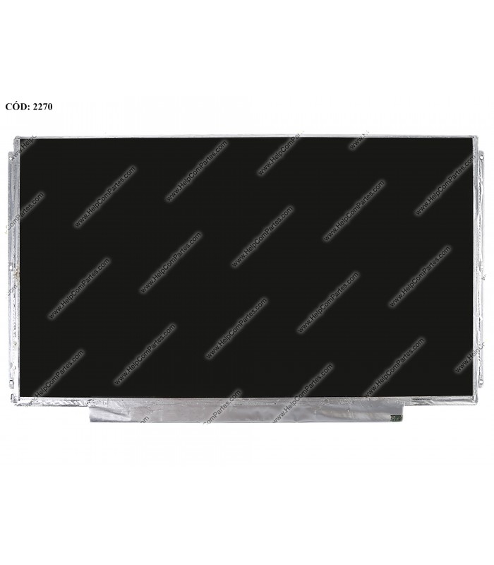 DISPLAY 13.3" 40PIN WLED WXGA HD (1366x768) GLOSSY VC.D PCBA FLAT 2.5cm SEG. R/L BRACKET FILOS / LTN133AT20-201 ORIG. (DS)
