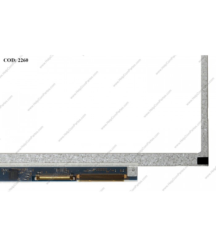 DISPLAY 13.3" 40PIN WLED WXGA HD (1366x768) NARROW MATTE 60Hz N-TS VC.D PCBA FLAT NO BRACKETS LP133WH2-TLM4 ORIG.