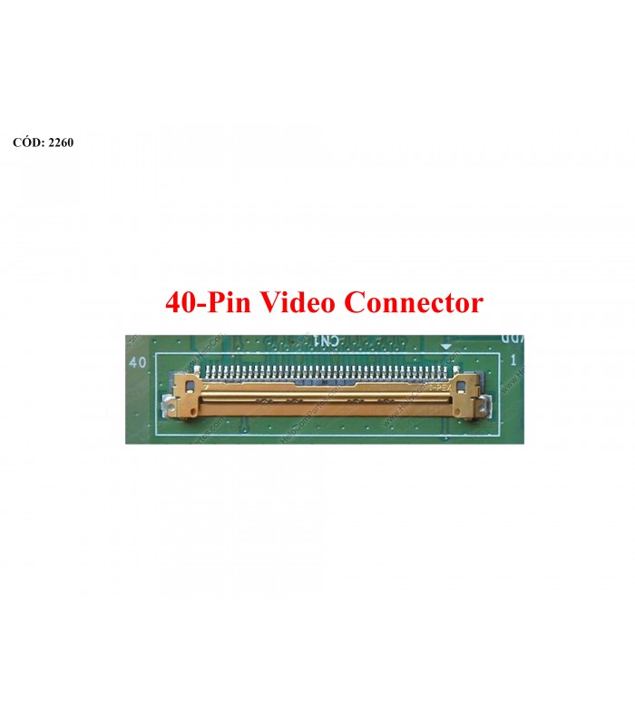 DISPLAY 13.3" 40PIN WLED WXGA HD (1366x768) NARROW MATTE 60Hz N-TS VC.D PCBA FLAT NO BRACKETS LP133WH2-TLM4 ORIG.
