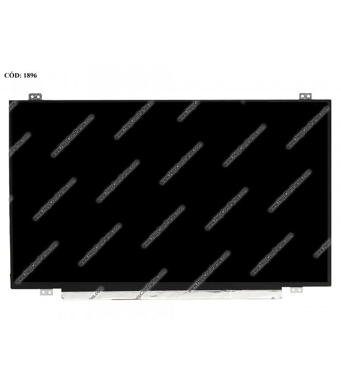 DISPLAY 14.0" 40PIN WLED SLIM WXGA HD (1366x768) MATTE 60Hz N-TS VC-D PCBA FLAT U/D BRACKET SEG HB140WX1-400 ORIG.