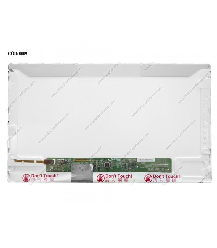 DISPLAY 14.0" 40PIN WLED WXGA HD (1366x768) GLOSSY 60Hz N-TS LVDS PCBA BENT VC-I NO BRACKETS 685101-001 ORIG.