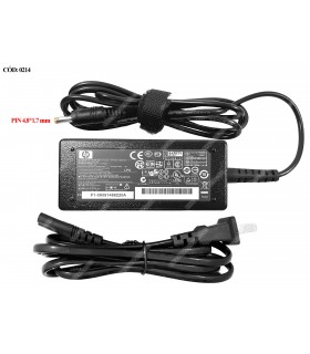 CARGADOR HP 19V---1.58A 30W PIN 4.8*1.7 100-240V~ US 50-60Hz 2PRONG 496813-001 OEM 