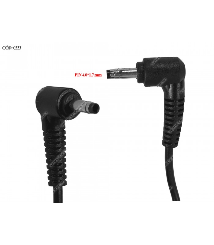 CARGADOR HP 19.5V---2.05A 40W PIN 4.0*1.7 100-240V~ US 50-60Hz 3PRONG SIN CABLE DE PODER 580402-003 744893-001 OEM