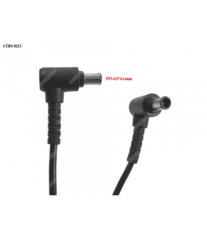 CARGADOR SONY 19.5V---2A 40W PIN 6.5*4.4 100-240V~ US 50-60Hz 2PRONG VGP-AC19V57 ORIG.