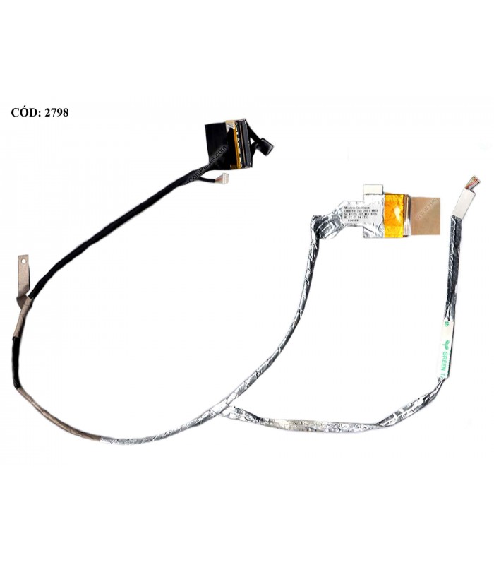 FLEX LCD HP COMPAQ CQ57 PAVIL. DV6-6B DV6T-6B DV6-6C DV6T-6C DV6-6000 DV6Z-6000 DV6T-6000 SERIES 40PIN 640423-001 ORIG.