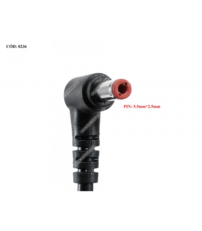 CARGADOR LENOVO 20V---2A 40W PIN 5.5*2.5 100-240V~ US 50-60Hz 3PRONG 36001653 OEM