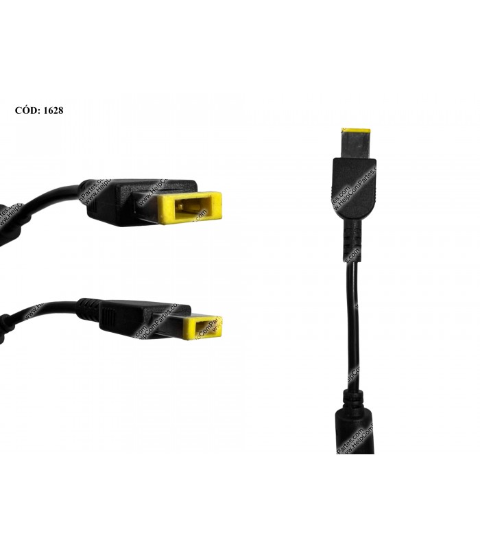 CARGADOR LENOVO 20V---4.5A 90W USB SQUARE SLIM 100-240V~ US 50-60Hz 3PRONG ADLX90NCT3A 36200292 OEM
