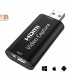 CAPTURADORA ANERA USB A HDMI VIDEO 4K 1080P 60FPS/ IMPUT MAX 4K OUTPUT MAX 1080P / AE-DUC201