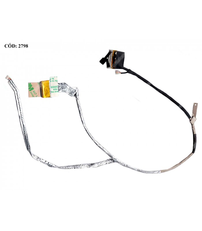 FLEX LCD HP COMPAQ CQ57 PAVIL. DV6-6B DV6T-6B DV6-6C DV6T-6C DV6-6000 DV6Z-6000 DV6T-6000 SERIES 40PIN 640423-001 ORIG.