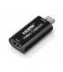 CAPTURADORA ANERA USB A HDMI VIDEO 4K 1080P 60FPS/ IMPUT MAX 4K OUTPUT MAX 1080P / AE-DUC201