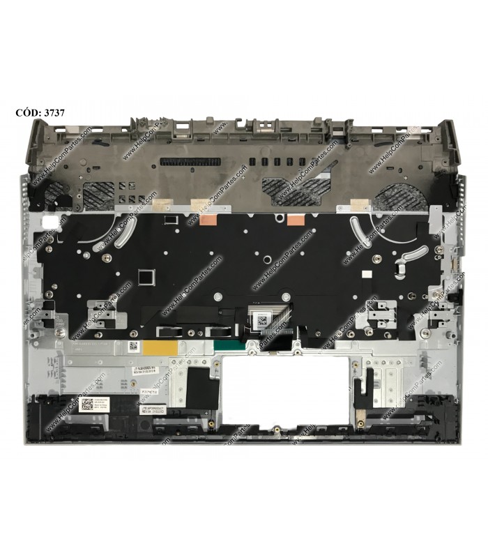 DELL ASSY W/KB W/PLMRST/ INSPIRON 15 G15 5510 5511 5515 GRIS BL 0FK7HR LA ORIG