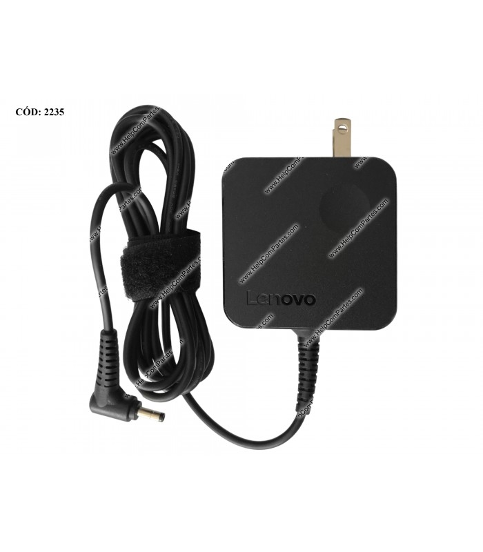 CARGADOR LENOVO 20V---2.25A 45W PIN 4.0*1.7 100-240V~ US 50-60Hz 2PRONG 01FR120 ORIG.