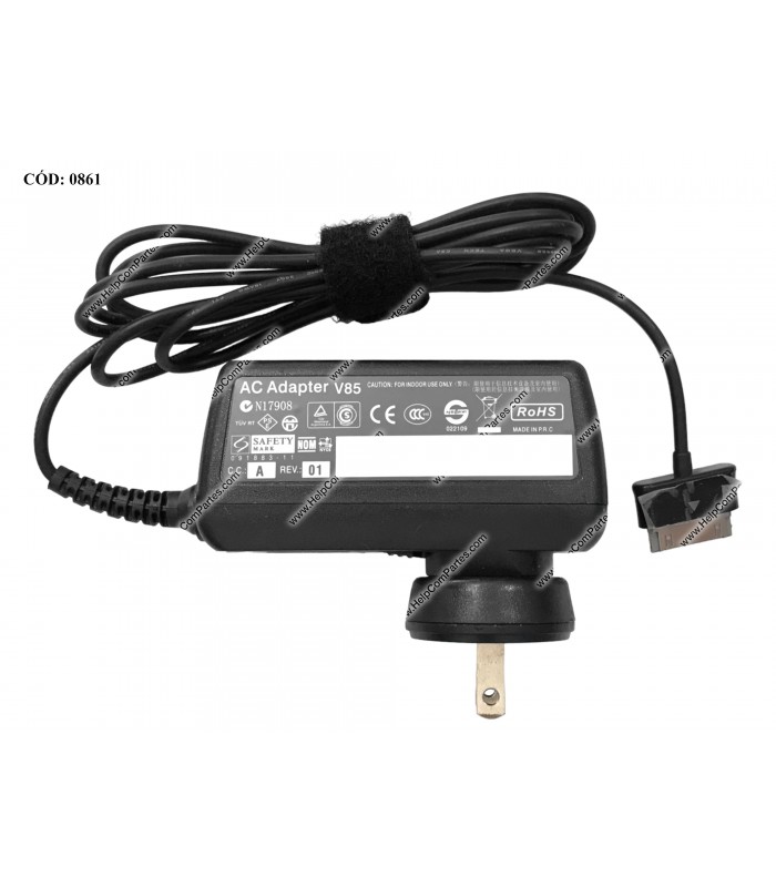 CARGADOR SAMSUNG GALAXY TAB 5V---2A 10W 30PIN 100-240V~ US 50-60Hz 2PRONG ADP-40TH A ORIG.