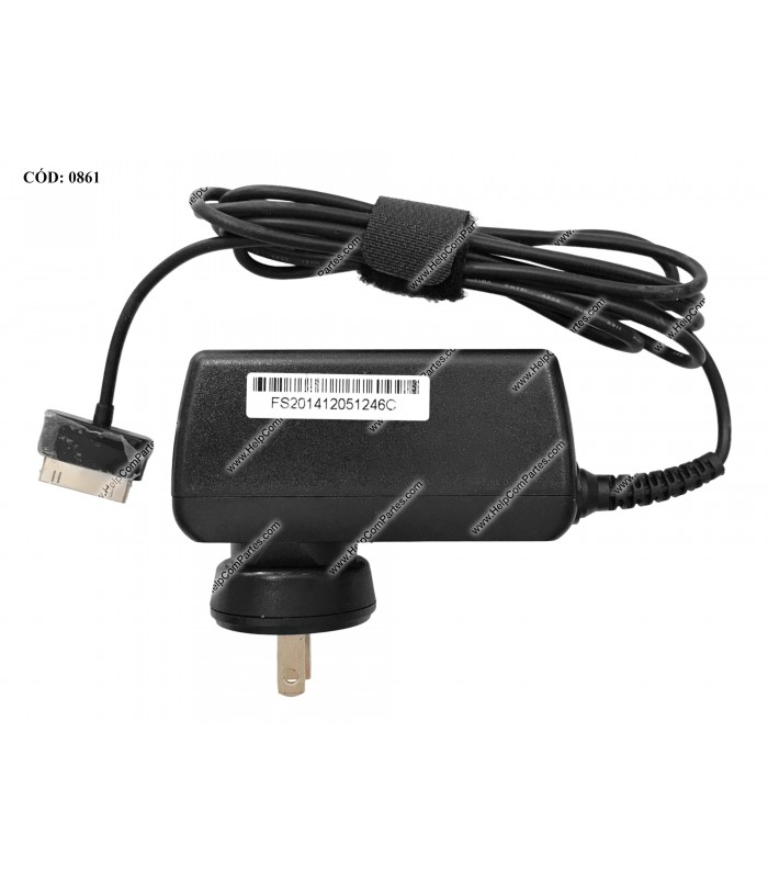 CARGADOR SAMSUNG GALAXY TAB 5V---2A 10W 30PIN 100-240V~ US 50-60Hz 2PRONG ADP-40TH A ORIG.