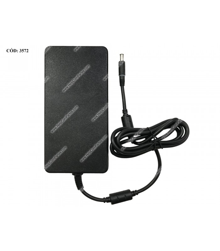 CARGADOR DELL 19.5V---12.3A 240.0W PIN 7.4*5.0 100-240V~ US 50-60Hz 3PRONG 0F4XHP ORIG.