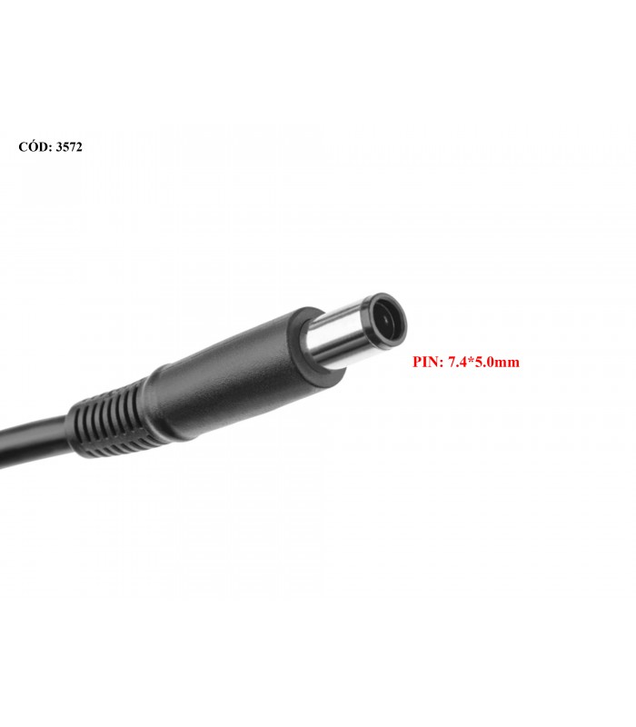 CARGADOR DELL 19.5V---12.3A 240.0W PIN 7.4*5.0 100-240V~ US 50-60Hz 3PRONG 0F4XHP ORIG.