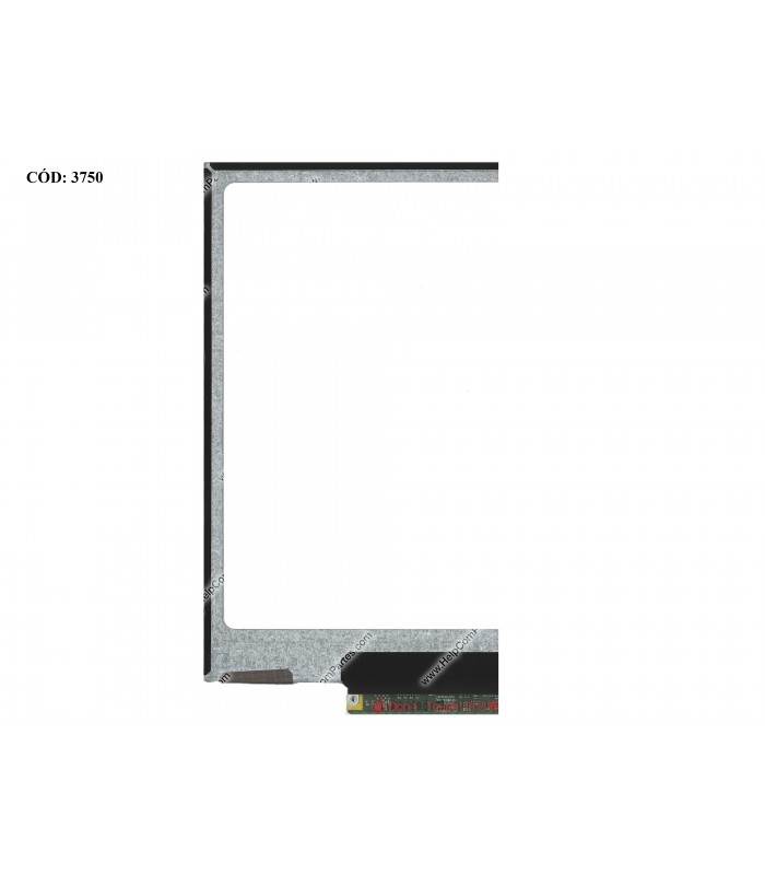 DISPLAY 13.3" 40PIN WLED WXGA HD (1366x768) NARROW GLOSSY 60Hz N-TS VC-D PCBA FLAT NO BRACKET LP133WH2-TLL4 ORIG.