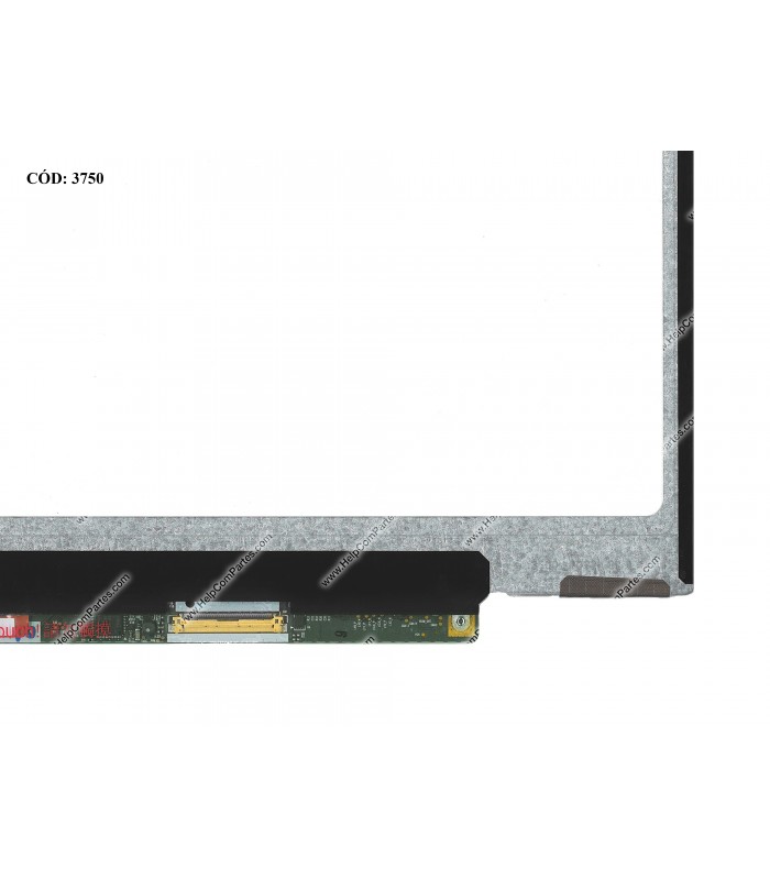 DISPLAY 13.3" 40PIN WLED WXGA HD (1366x768) NARROW GLOSSY 60Hz N-TS VC-D PCBA FLAT NO BRACKET LP133WH2-TLL4 ORIG.