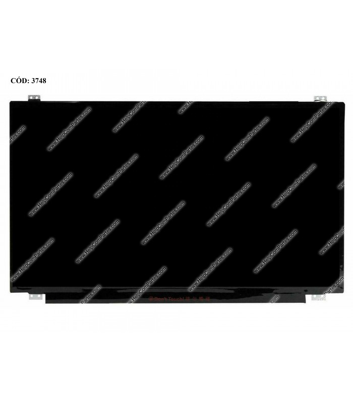 DISPLAY 14.0" 30PIN WLED SLIM FHD (1920x1080) MATTE 60Hz IPS eDP VC-D PCBA FLAT SEG. U/D BRACKET B140HAN01.3 ORIG