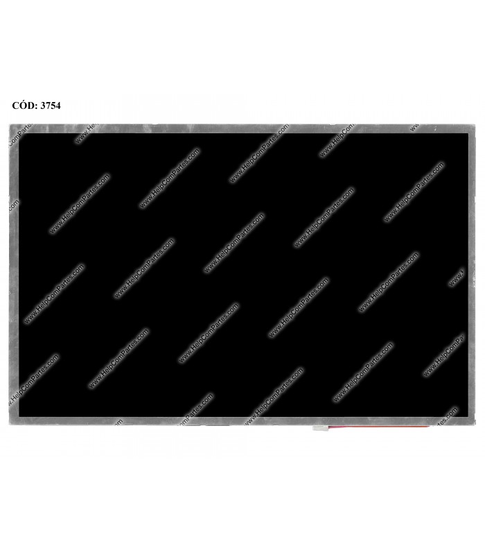 DISPLAY 14.1" 30PIN LCD CCFL WXGA (1440x900) MATTE 60Hz N-TS LVDS WEDGE PCBA BENT VC-D NO BRACKETS N141C1-L03 REV. C1 ORIG.