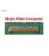 DISPLAY/TOUCH 14.0" 40PIN WLED SLIM WXGA HD (1366x768) GLOSSY 60Hz TS I²C/USB eDP VC-D PCBA FLAT SEG. U/D BRACKET