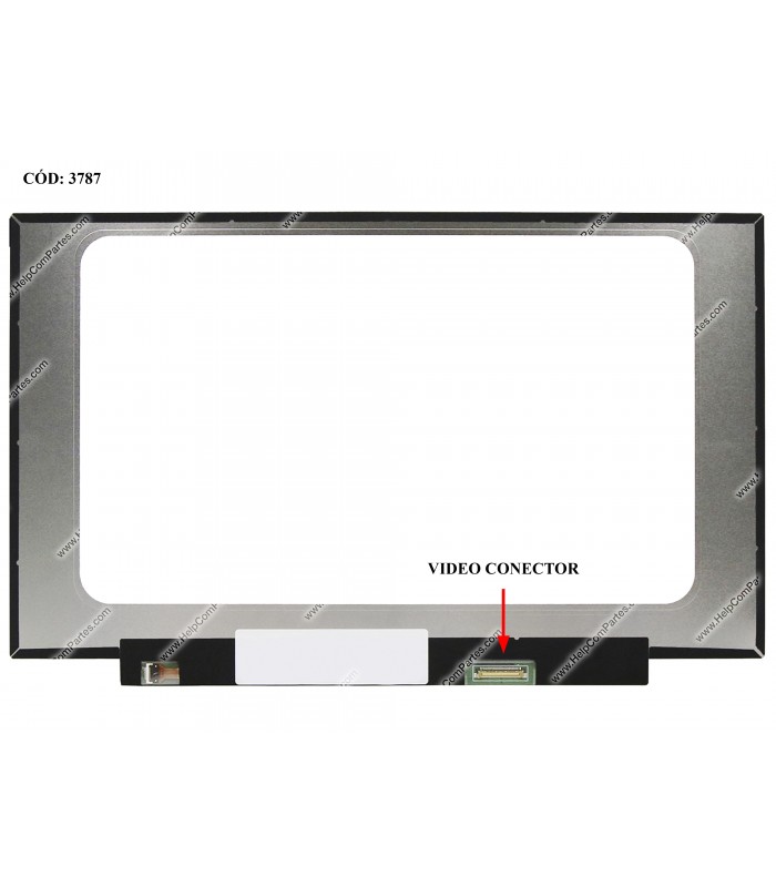 DISPLAY/TOUCH 14.0" 40PIN WLED SLIM FHD (1920x1080) NARROW MATTE 60HZ IPS TS USB eDP VC.D PCBA FLAT 2cm NO BRACKETS ORIG.