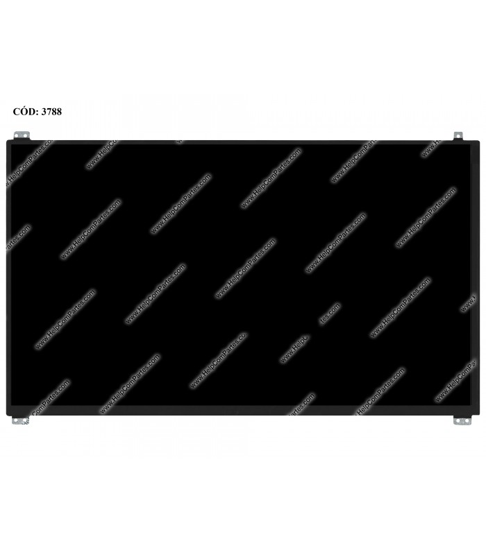DISPLAY 14.0" 30PIN WLED SLIM WXGA HD (1366x768) MATTE 60Hz N-TS eDP VC-D PCBA BENT SEG. U/D BRACKET 0YPGW5 ORIG.