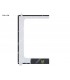DISPLAY 14.0" 30PIN WLED SLIM WXGA HD (1366x768) MATTE 60Hz N-TS eDP VC-D PCBA BENT SEG. U/D BRACKET 0YPGW5 ORIG.