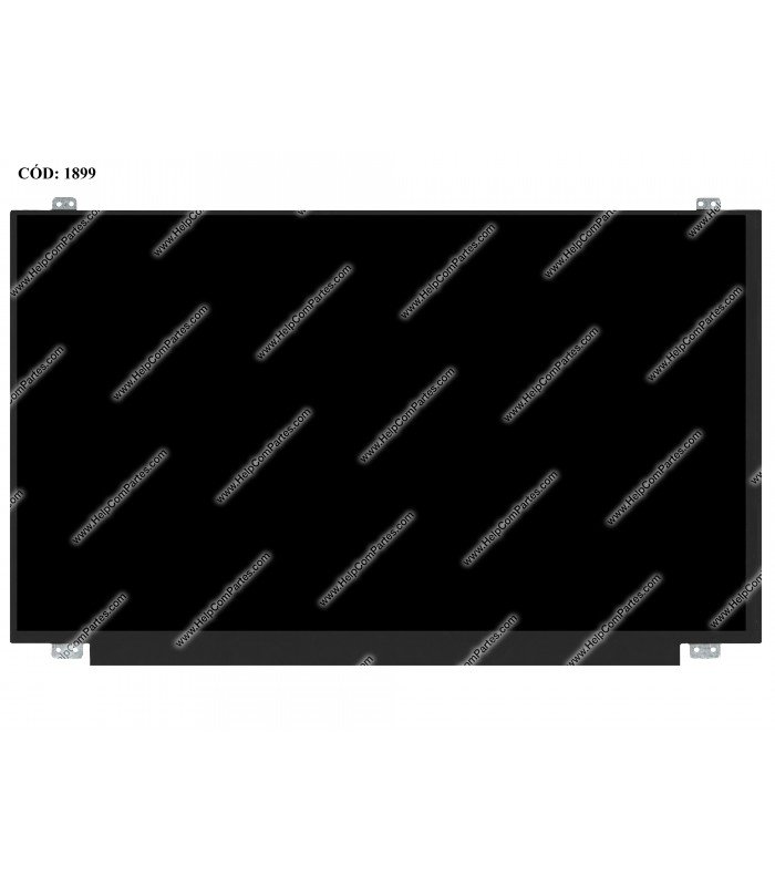 DISPLAY/TOUCH 15.6" 40PIN WLED SLIM FHD (1920x1080) GLOSSY 60Hz N-TS eDP VC-D PCBA FLAT SEG. U/D BRACKET NO-TOUCH ORIG.