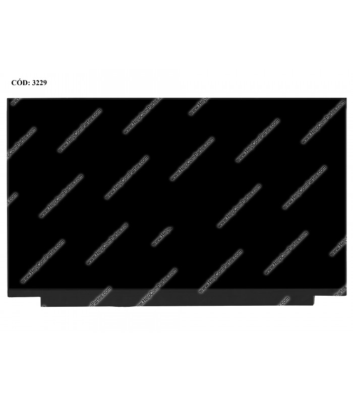 DISPLAY/TOUCH 15.6" 40PIN WLED SLIM WXGA HD (1366x768) NARROW GLOSSY 60Hz TS USB eDP VC.D 2.5CM PCBA FLAT NO BRACKETS