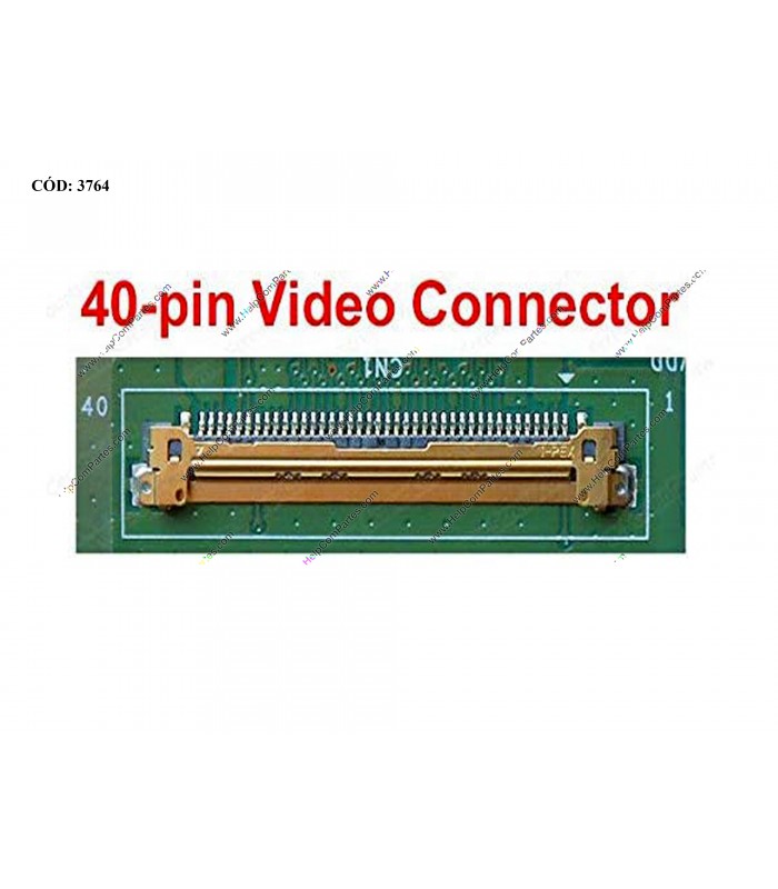 DISPLAY 15.6" 40PIN WLED SLIM FHD (1920x1080) NARROW MATTE 144HZ IPS N-TS eDP VC.D PCBA FLAT 3.2mm NO BRACKETS