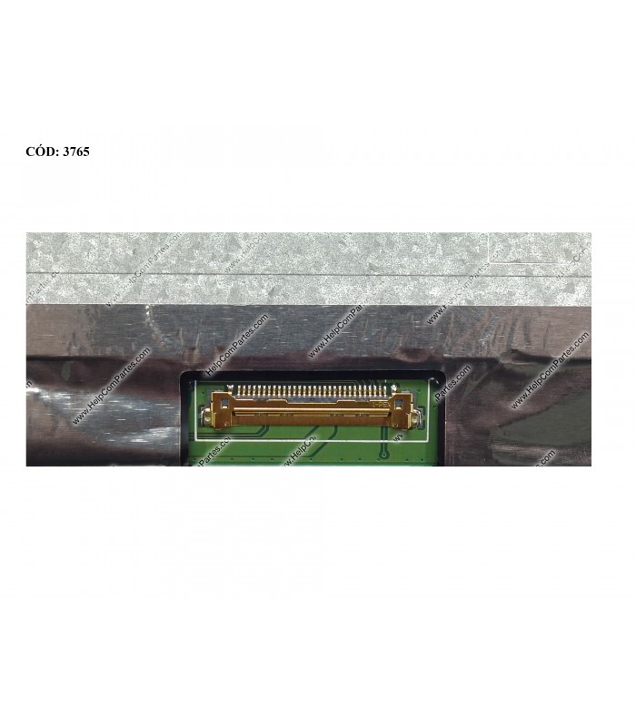 DISPLAY 15.6" 30PIN WLED SLIM FHD (1920x1080) NARROW MATTE 60HZ IPS N-TS eDP VC.D PCBA FLAT 2CM BLINDADO NO BRACKETS