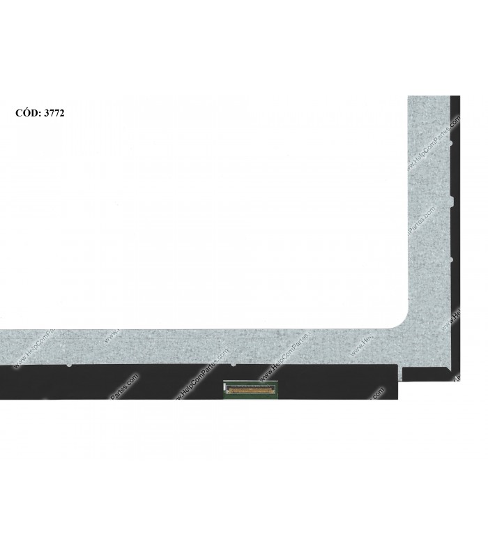 DISPLAY TOUCH 15.6" 40PIN WLED SLIM FHD (1920x1080) NARROW GLOSSY 60HZ TS USB eDP VC.D PCBA FLAT 2,5cm NO BRACKETS