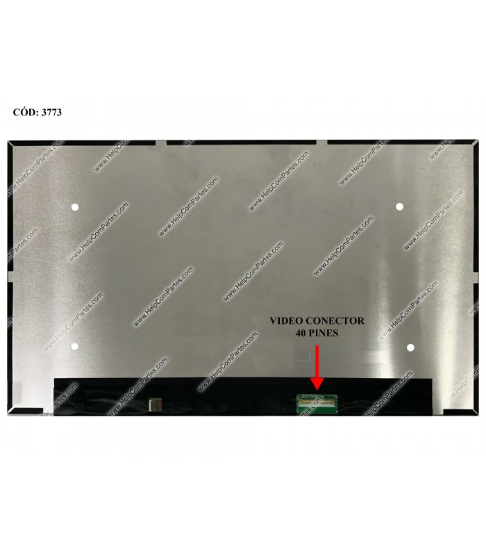 DISPLAY/TOUCH 15.6" 40PIN WLED SLIM FHD (1920x1080) NARROW MATTE 60HZ IPS TS I²C eDP VC.D PCBA BENT BLIND 0M5DY2 ORIG.
