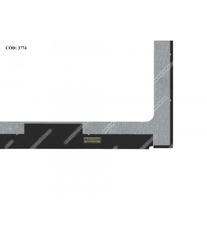 DISPLAY 15.6" 30PIN WLED SLIM FHD (1920x1080) NARROW MATTE 60Hz IPS N-TS eDP VC.D PCBA BENT 2cm NO BRACKETS 02GMF6 ORIG.