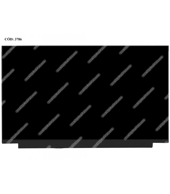 DISPLAY 15.6" 40PIN WLED SLIM FHD (1920x1080) NARROW MATTE 120HZ IPS N-TS eDP VC.D PCBA FLAT NO BRACKETS BLIND 0W3MRC ORIG.