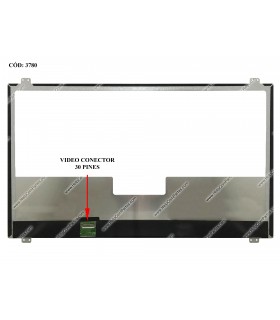DISPLAY 17.3" 30PIN WLED SLIM FHD (1920x1080) MATTE 60HZ IPS N-TS eDP VC.I PCBA BENT SEG. U/D BRACKET