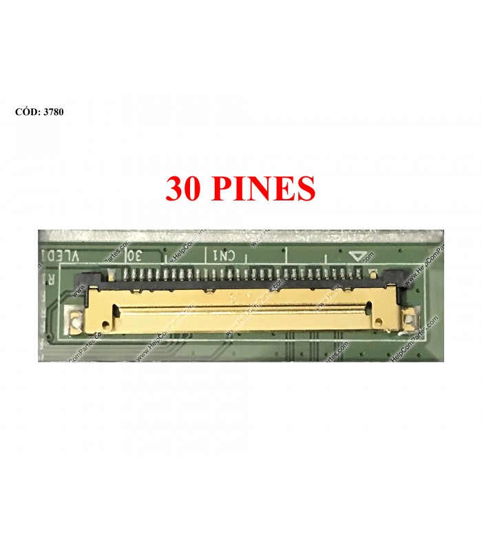 DISPLAY 17.3" 30PIN WLED SLIM FHD (1920x1080) MATTE 60HZ IPS N-TS eDP VC.I PCBA BENT SEG. U/D BRACKET