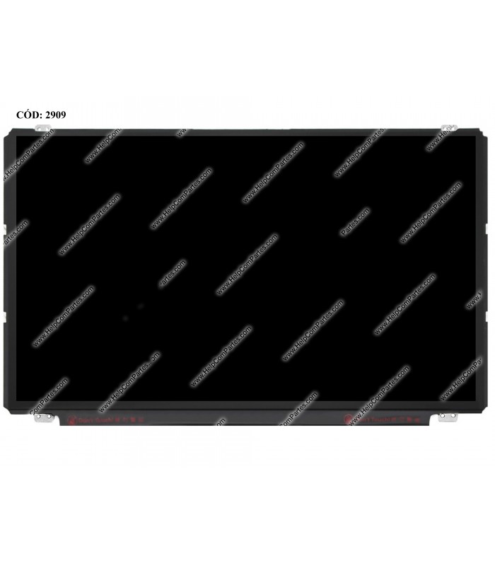 DISPLAY/TOUCH 15.6" 40PIN WLED SLIM WXGA HD (1366x768) GLOSSY 60Hz TS I²C/USB eDP VC.D SEG. U/D BRACKET 0WGHK8 ORIG.