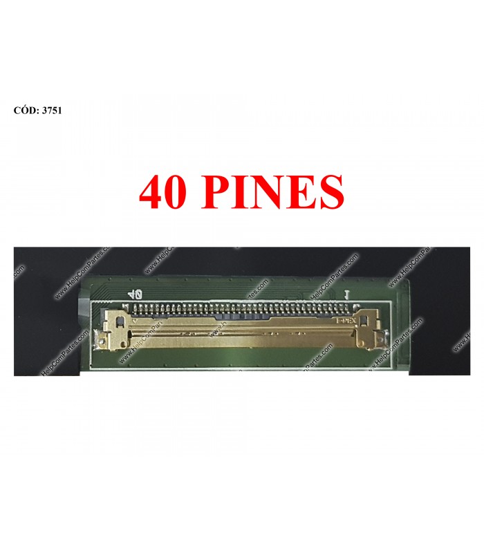 DISPLAY TOUCH 14.0" 40PIN WLED SLIM FHD (1920x1080) MATTE 60Hz IPS TS I²C eDP VC-D SEG. BRACKET 0NV3P5 ORIG.