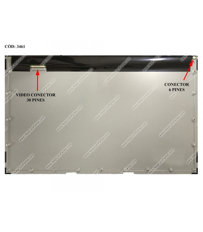 DISPLAY AIO 23.8" 30PIN WLED FHD (1920×1080) ANTIGLARE NARROW MATTE 75Hz N-TS LVDS VC-D NO BRACKETS L91415-001 ORIG