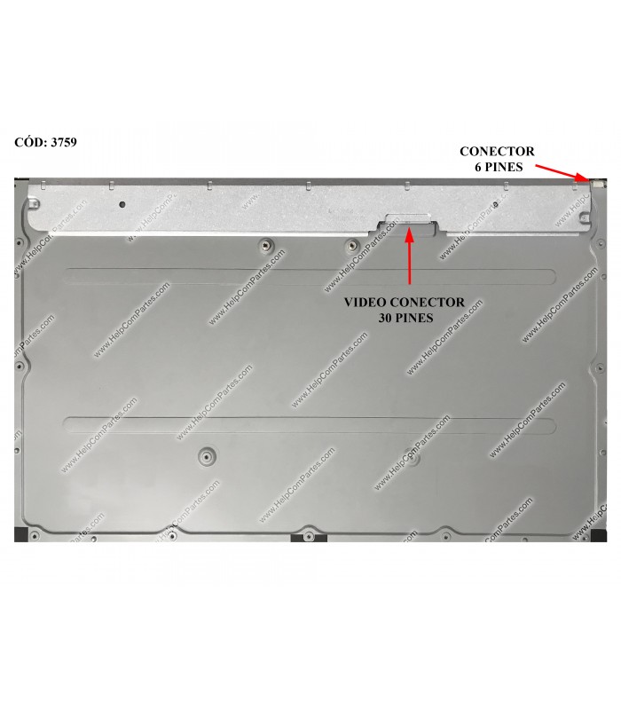 DISPLAY AIO 21.5" 30PIN WLED FHD (1920×1080) ANTIGLARE NARROW MATTE 75Hz N-TS LVDS VC.D NO BRACKETS L91003-002 ORIG.