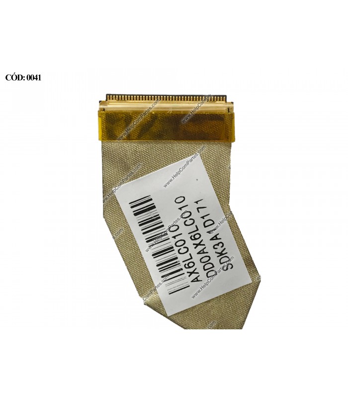 FLEX LED HP COMPAQ G56 G62 G62M G62T G62X CQ56 CQ62 SERIES 15.6" DD0AX6LC010 615584-001 OEM