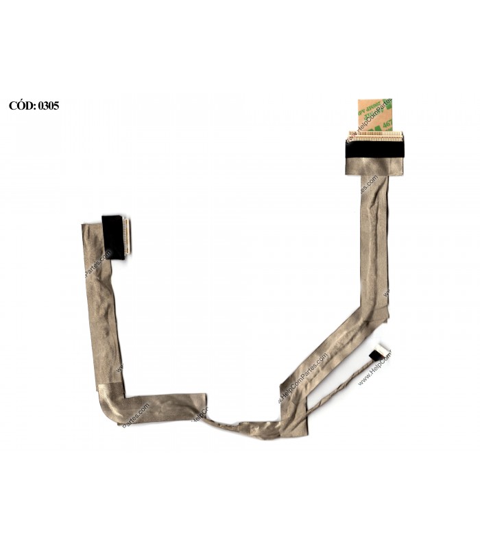 FLEX LCD HP PAV. DV2000 DV2200 DV2300 DV2400 DV2500 DV2600 DV2700 DV2800 COMPAQ V3000 V3100 V32000 V3300 SERIES 30PIN OEM