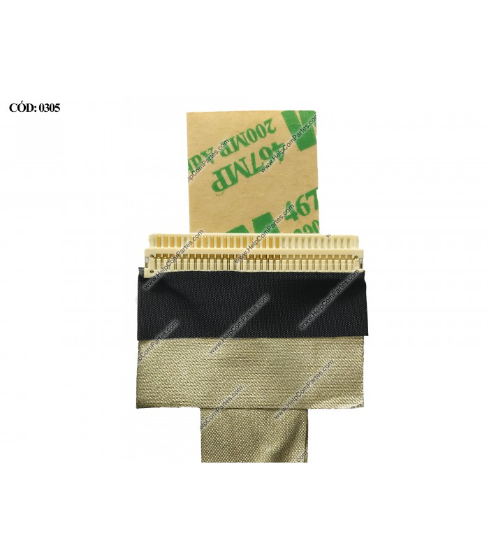 FLEX LCD HP PAV. DV2000 DV2200 DV2300 DV2400 DV2500 DV2600 DV2700 DV2800 COMPAQ V3000 V3100 V32000 V3300 SERIES 30PIN OEM