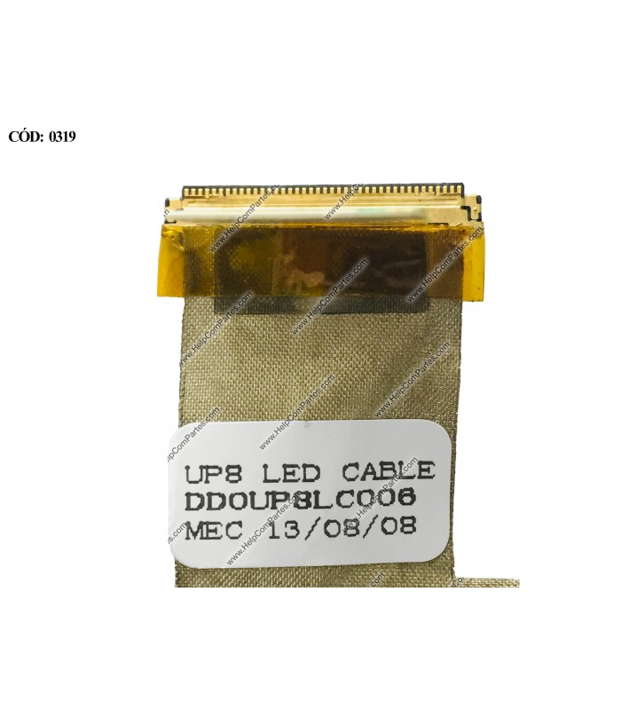 FLEX LCD HP PAV DV6-1000  DV6-1100 DV6-1200 DV6-1400 DV6-1410SS DV6-2000 DV6-2000N SERIES 40PIN 15.6" DDOUP8LC006 OEM