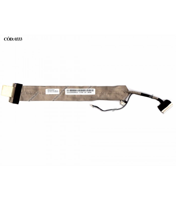 FLEX LCD HP PAV DV5000 DV5100  DV5200 DV5300 SERIES 30PIN 407839-001 OEM