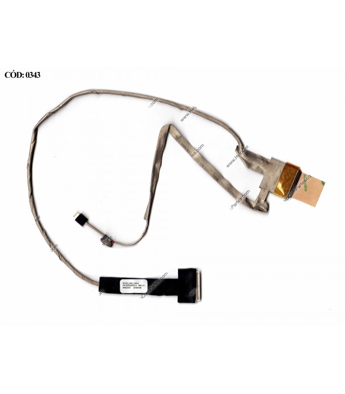 FLEX LCD TOSHIBA L500 L500D L505 L505D SERIES 40PIN DC02000UC10 ORIG.