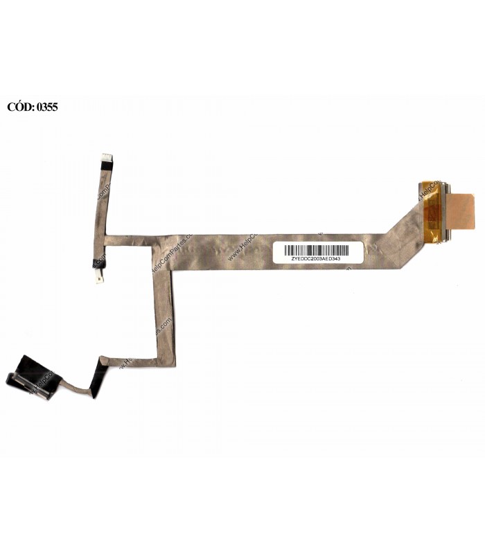 FLEX LCD HP PAV DV6-1000  DV6-1100 DV6-1200 DV6T-1100 DV6T-1200 DV6Z-1000 SERIES 40PIN 578700-001 ORIG.